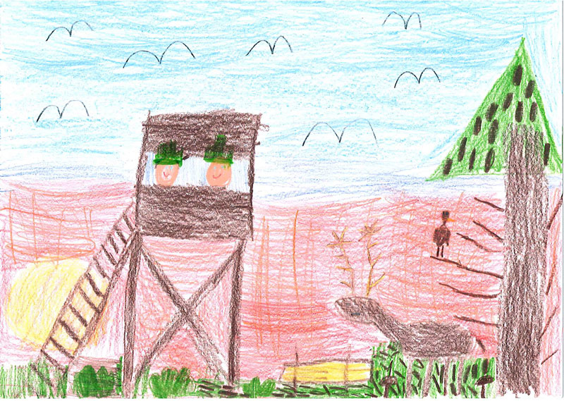 Hubertský den 2015 – obrázky dětí