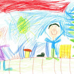 Hubertský den 2015 - obrázky dětí ze Základní školy Bělohorská, Praha