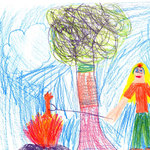 Hubertský den 2015 - obrázky dětí ze Základní školy Bělohorská, Praha